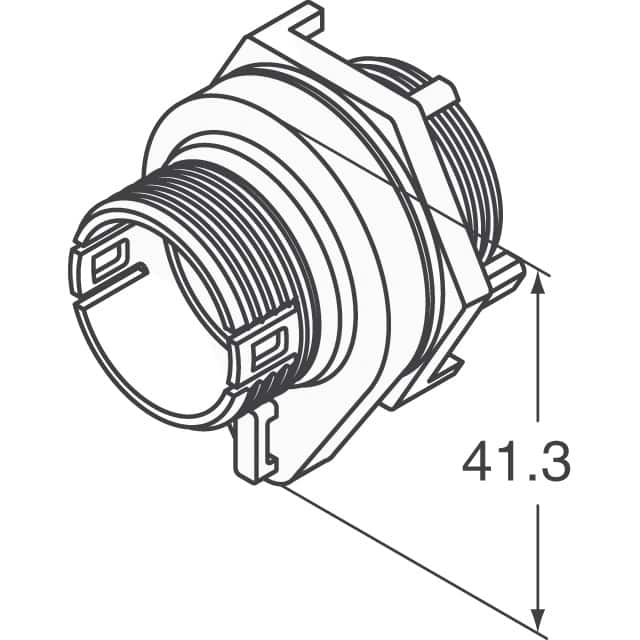 PX0802 Bulgin  Alloggiamenti per connettori circolari